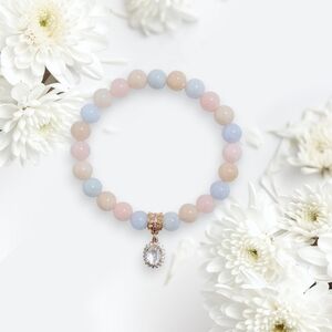 Jade Bracelet With Charm